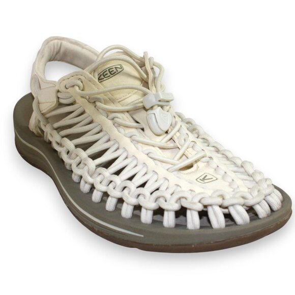 Keen Uneek Whitecap Cornstalk Braided Bungee Cord Perfect Fit Construction SZ 6 - Picture 7 of 10